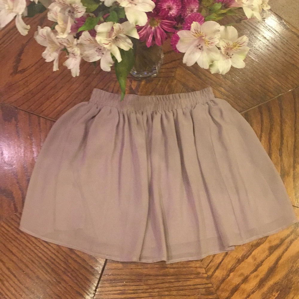 Brown/Tan Skirt